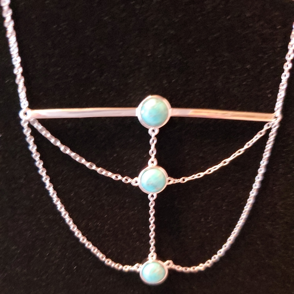 Nwot RARE Sleeping beauty Turquoise necklace